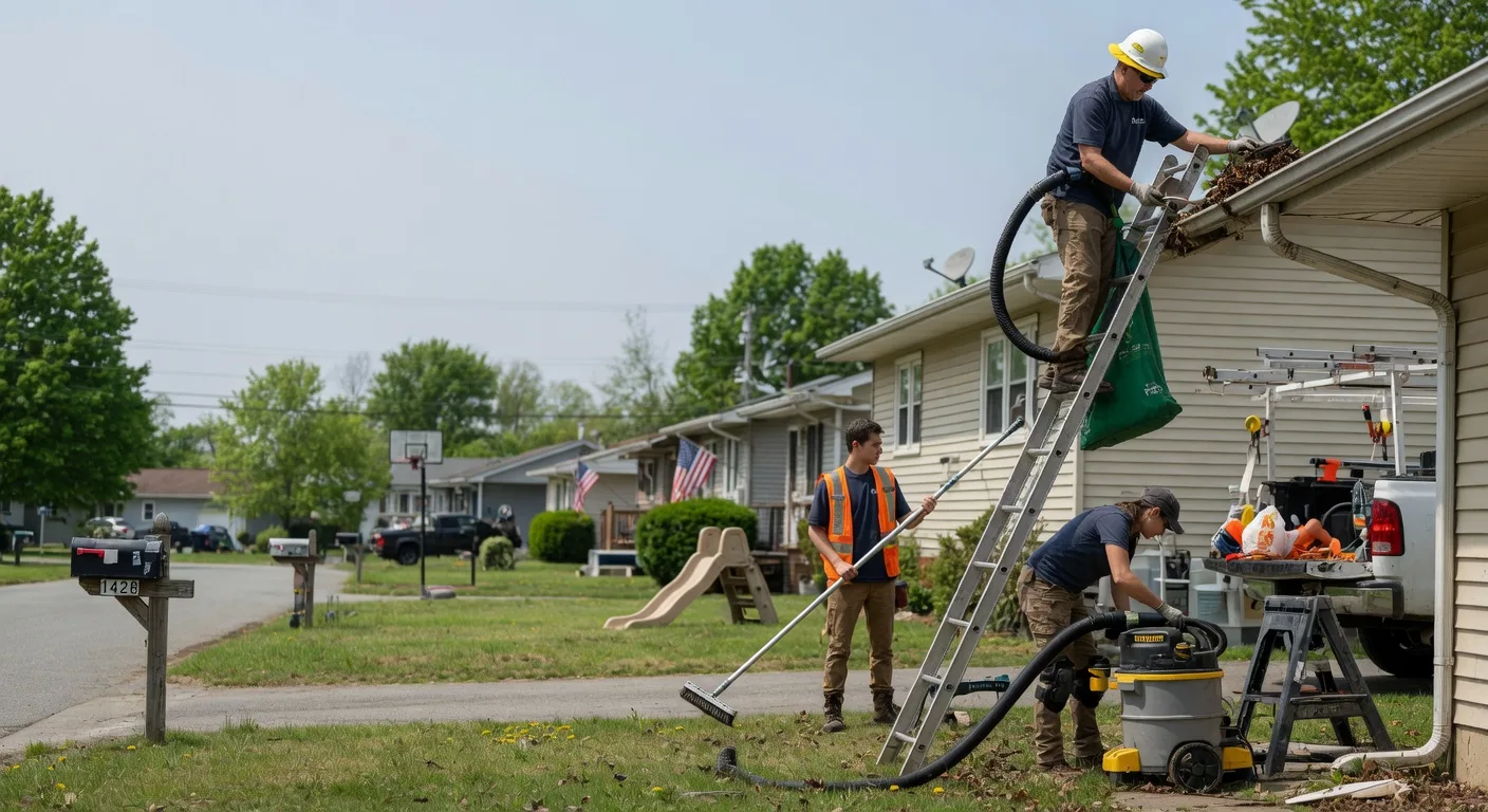 Gutter Installation in New Lebanon, OH near me